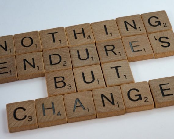 scrabble, scrabble pieces, lettering, letters, wood, scrabble tiles, words, quote, wisdom, nothing endures but change, change, adapt
